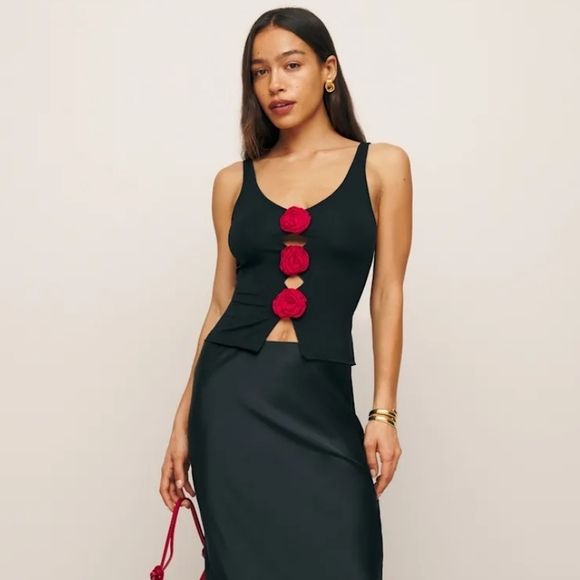 Reformation Cambrie Knit Top - Picture 2 of 7